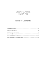 QVS HVGA-AS User manual