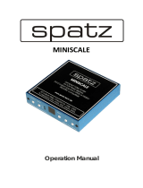 Spatz MINISCALE User manual