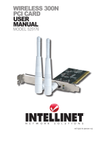 Intellinet Wireless 300N PCI Card User manual