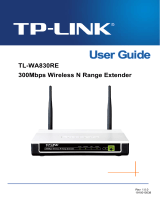 TP-LINK TL-WA830RE User manual