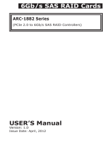 Areca ARC-1882LP User manual