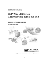 Clover Electronics LCD2084 User manual