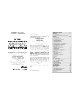Whistler XTR-690SE User manual