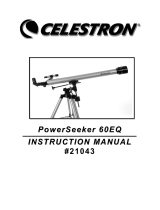 Celestron PowerSeeker 60EQ User manual