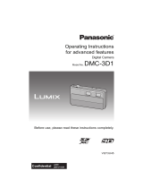 Panasonic DMC3D1E Owner's manual