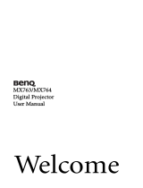 BenQ MX763 User manual