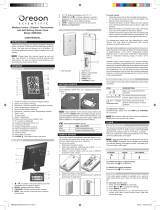 Oregon Scientific RMR382 User manual