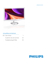 Philips 248C3LHSW User manual