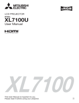 Mitsubishi XD365U-EST User manual