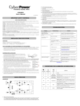 CyberPower CP625HG User manual