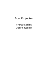 Acer H9500 Series User manual