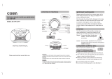 COBY electronic MP-CD471 User manual