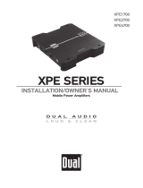 Dual XPE4700 User manual