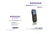 Datalogic Memor User manual