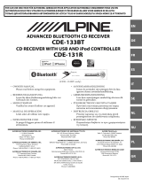 Alpine CDE-133BT Owner's manual