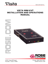 Rose Vista Mini Owner's manual