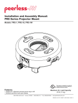 Peerless Industries PRS-1W User manual