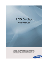 Samsung SYNCMASTER 650FP-2 User manual