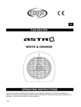 Argoclima Astro White Operating instructions