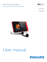 Philips GoGear SA060304 User manual