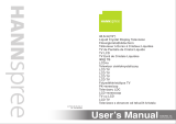 Hannspree LCD TV User manual