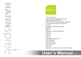 Hannspree ST551MBB User manual