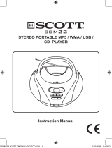 SCOTT SDM 22 Ensign User manual