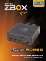 Zotac ZBOX Giga ID70 PLUS User manual