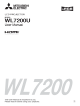 Mitsubishi WL7200U User manual