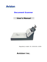 Avision DL-1101S User manual