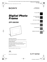 Sony X95 User manual