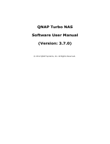 QNAP TS-879U-RP, 8x 2 TB User manual