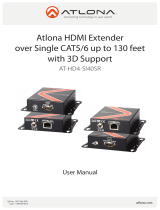Atlona AT-HD4-SI40SR User manual