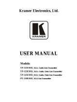 Kramer TP-123EDID User manual