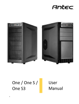 Antec ONE S MIDDLE TOWER CASE User manual