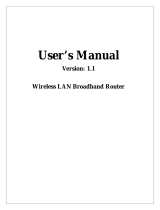 Zonet ZSR1114WE User manual