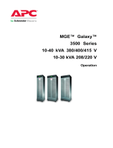 APC MGE Galaxy 3500 Product information