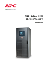 APC MGE Galaxy 5000 40 kVA Specification