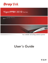 Draytek VIGORIPPBX 3510 User guide