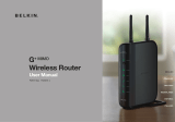 Belkin Wireless G+ MIMO Router User manual