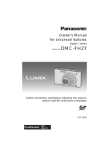 Panasonic Lumix DMC-FH27 Owner's manual