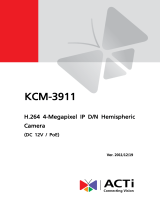 ACTi KCM-3911 User manual