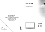 Sharp LC-24DV510K User manual