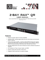 CRU Rax RAX211-QR User manual