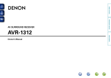 Denon AVR-1312 User manual