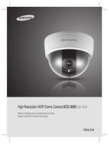 Samsung SCD-3080 User manual
