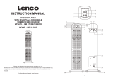 Lenco iPT-22 DVD User manual