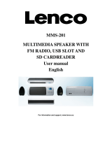 Lenco MMS-201 User manual
