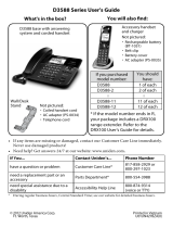 Uniden D3588-2 Owner's manual