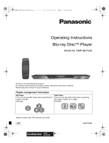 Panasonic DMP-BDT320 Operating instructions
